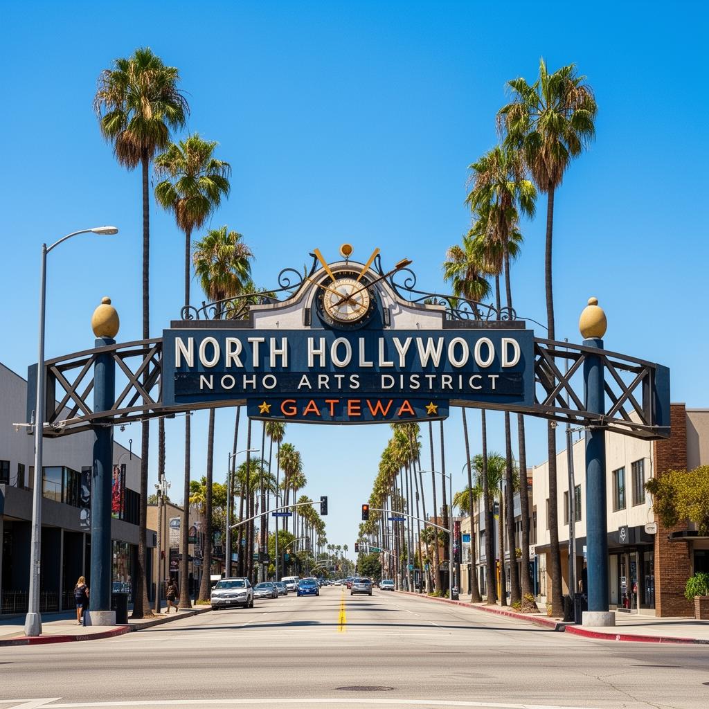 North Hollywood landmark sign